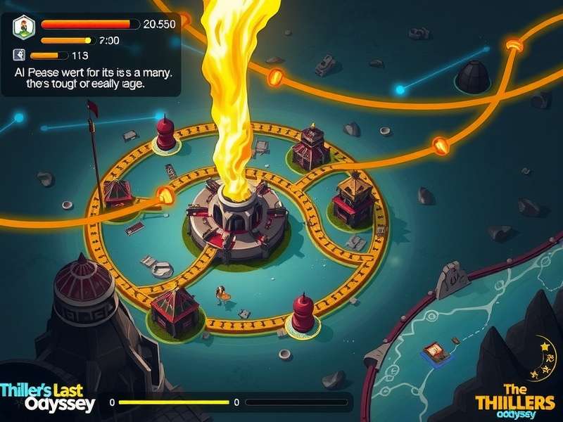 Thriller S Last Odyssey World Map